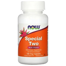 Now Foods Special Two Multi Vitamin 120 Veg Capsules GMP Quality Assured,