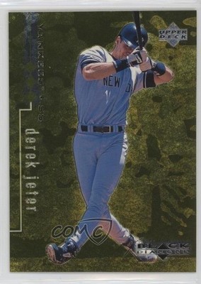 1999 Upper Deck Black Diamond Triple Diamond 711/1500 Derek Jeter #56 HOF 9p5
