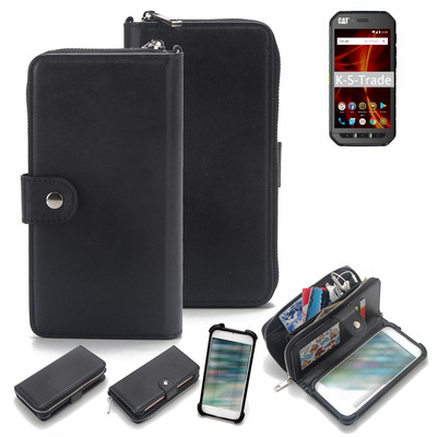 Case for Caterpillar CAT S41 dual SIM wallet case mobile cover bag Sch