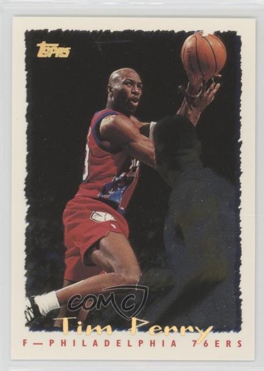 1994-95 Topps Spectralight Tim Perry #97 0j9