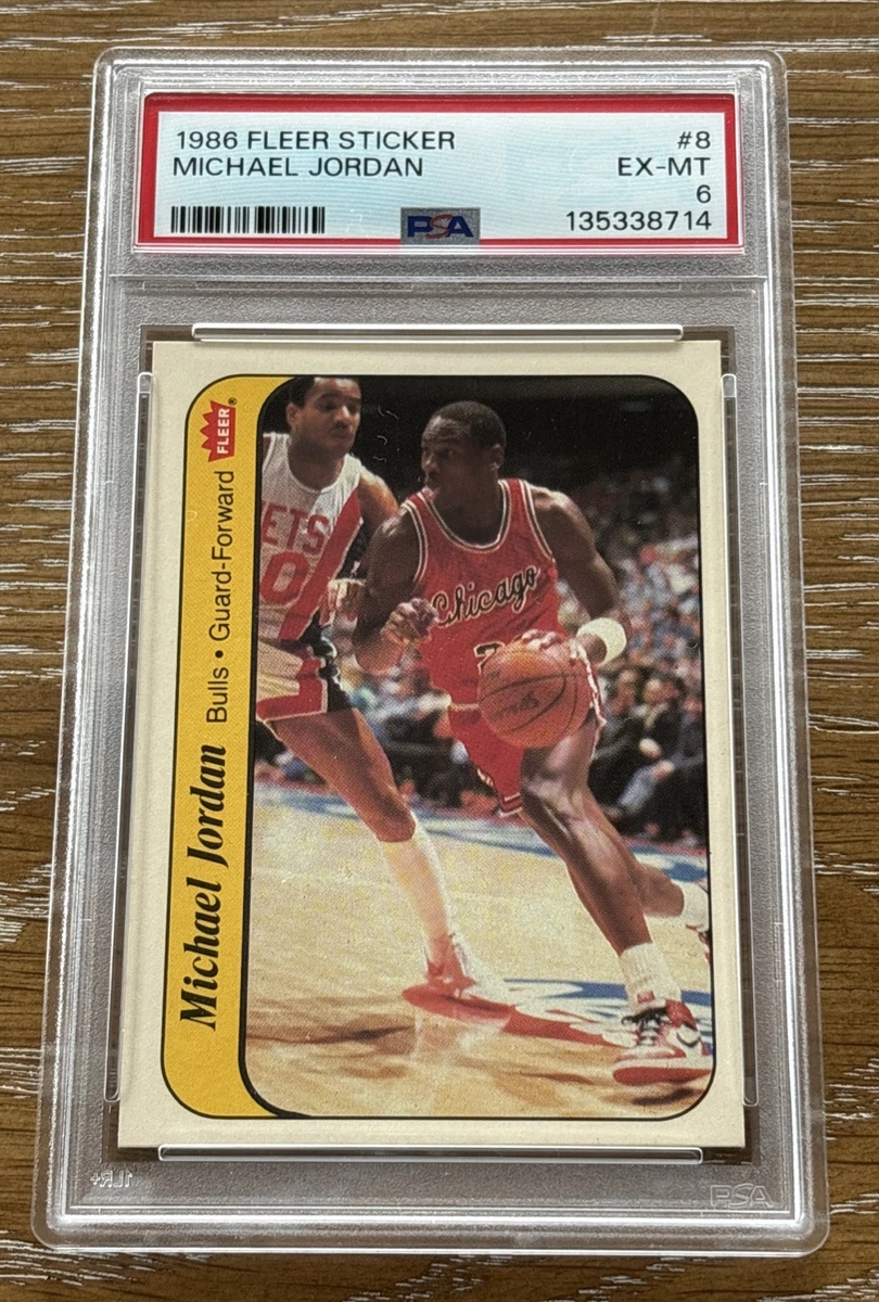 Fleer Michael Jordan Basketball 1986-87 Season Sports Trading