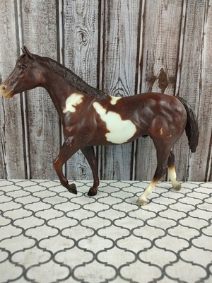 Breyer #807 Stock Horse Stallion SHS Liver Chestnut Overo Paint Pinto Vintage