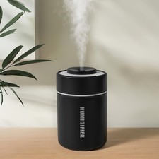 Portable Mini Humidifier, 180ml USB Cool Mist Small Humidifiers for Bedroom, ...