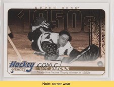 2011-12 Upper Deck Hockey Heroes 1950s Terry Sawchuk #HH8 HOF READ 7ci