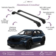 Erkul Roof Rack Cross Bars Fits Mazda Cx-50 2023-2026 Aluminum Lockable Black