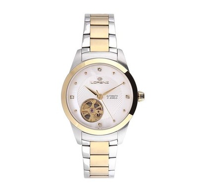 Lorenz Diva Automatic Damenuhr Automatik Stahl mit Tourbillon