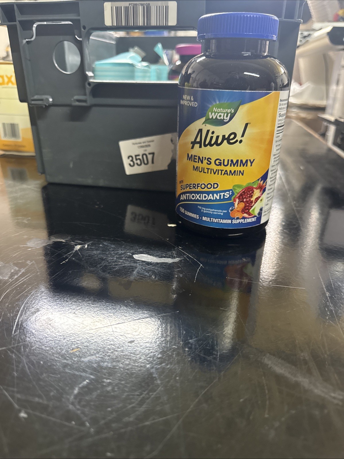 Nature's Way, Alive! men's Gummy Multivitamin, , 150 Gummies BLUE