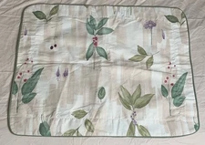 Single Vintage Chapel Hill Designs Standard Pillow Sham Floral Botanical USA