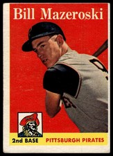 Top 10 Bill Mazeroski Baseball Cards 21