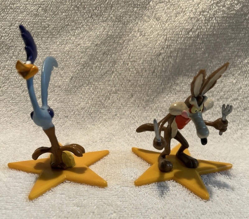 Warner Brothers Looney Tunes Applause 1996 Wile E. Coyote and Road Runner STAR