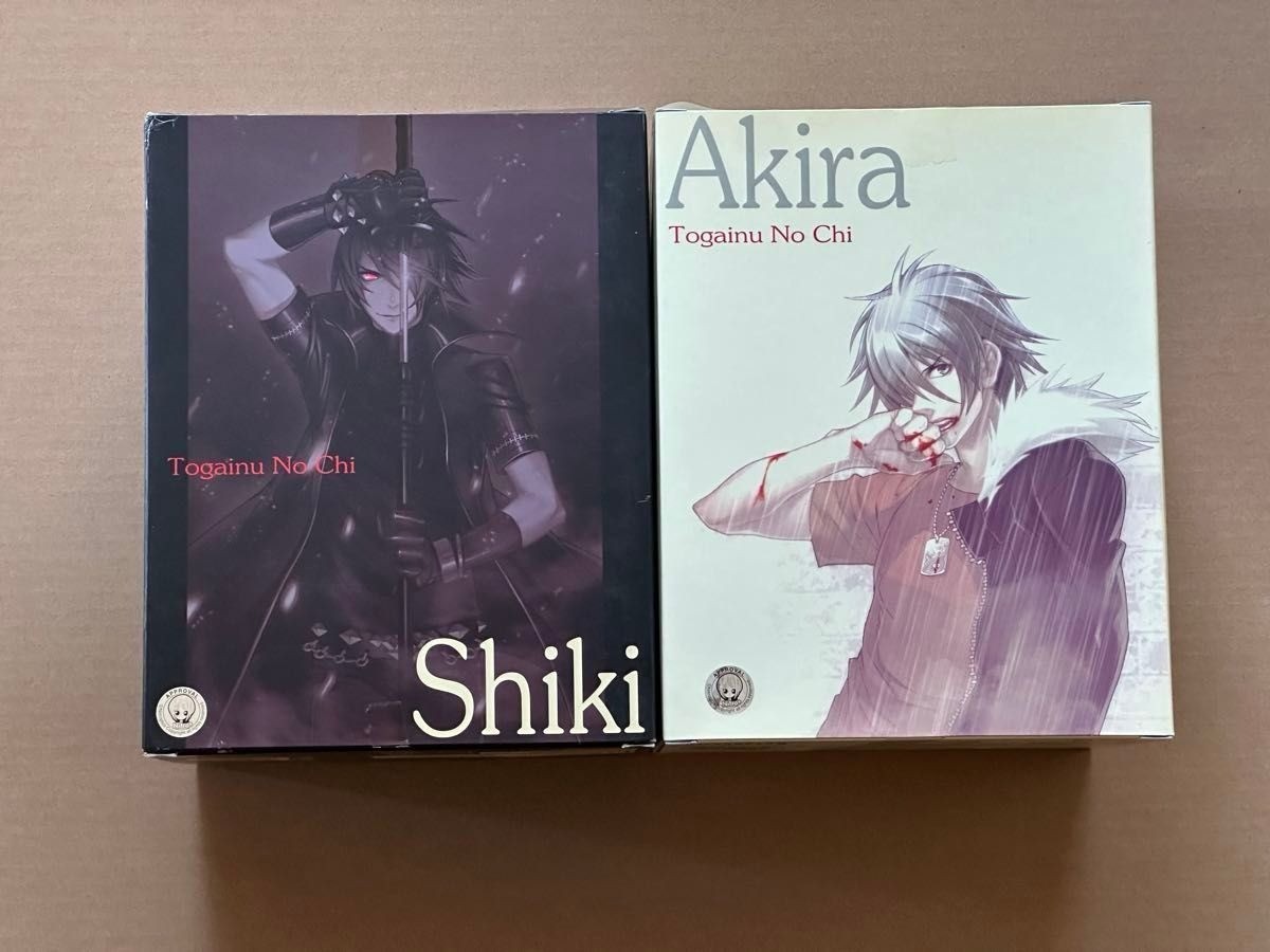 [NUEVO] Juego completo de 2 figuras Togainu no Chi Shiki & Akira 1/10 Kotobukiya JP