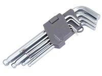 InbusschlüSsel-Set HEX Kugelkopf 1,5-10 Mm, 9-Teilig, Werkstatt