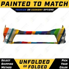 New Painted To Match Front Bumper Cover Replacement For 2022-2024 Honda Civic