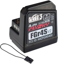 Goolsky Flysky FGR4S V2 Receiver, 2.4Ghz 4 Channel AFHDS 3 Built-in Single Anten