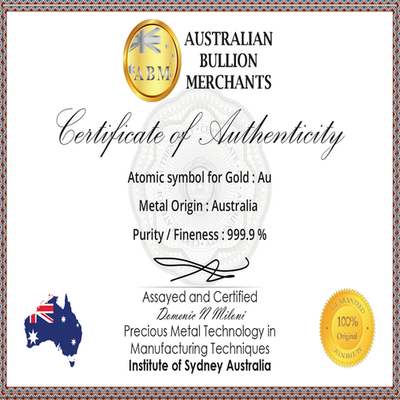 1/8th Gram Bar 24K 999.9 Fine Gold Bullion In Sealed Cert Card - Foto 6