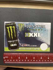 MONSTER ENERGY XXL Because Bigger Is Better Snow Skate Surf Sticker