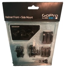 GoPro Helmet Mount Kit Helmet Front Side Mount for Camera, Black