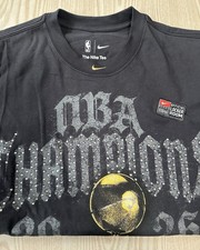 Nike Knicks 2026 Nba Champions Rhinestone Authentic Locker Room T-shirt Sz S-xxl