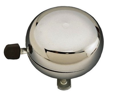 Ding Dong Glocke 60mm silber verchromt - Retail Fahrradzubehör Klingeln Point