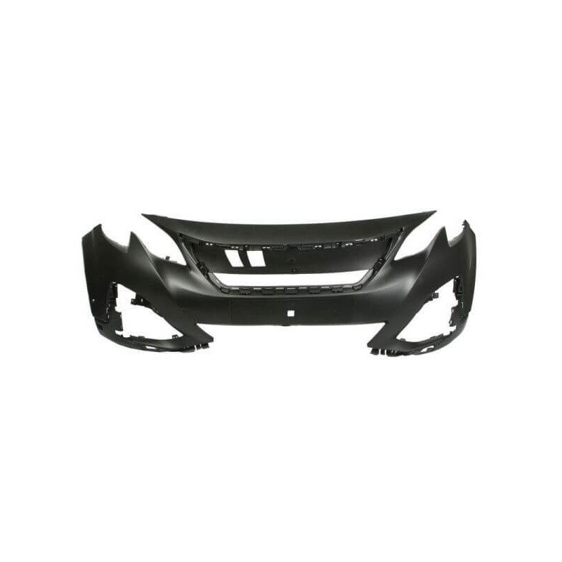 Pare-choc avant apprêté Peugeot 3008 phase 1 GT pour feux LED et radars