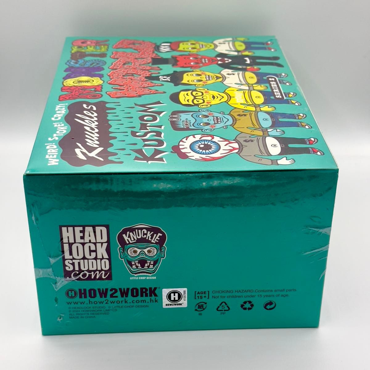 HEADLOCKSTUDIO monster world box HOW2WORK POPMART Soft Vinyl HEADLOCKSTUDIO monster world box HOW2WORK POPMART Soft Vinyl