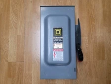 Square D Outdoor Safety Switch H222NRB 60 AMP 240 VAC 250 VDC