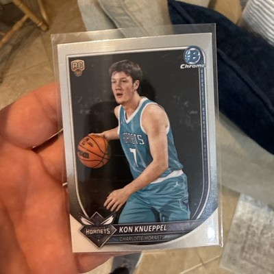 2025-26 Bowman Chrome Kon Knueppel True Rookie Chrome RC Hornets