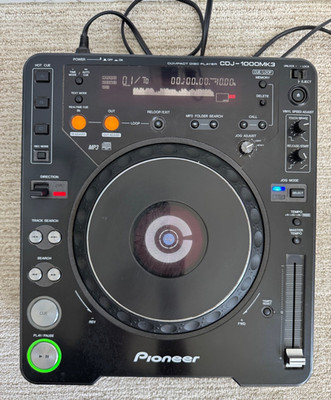 Pioneer CDJ-1000MK3 Professional DJ CD/MP3 Player Tested Working Year 2006