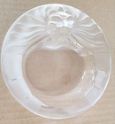 Vintage Lalique  "TETE DE LION" Crystal Dish, Ashtray Tray Etched Signed — photo 5