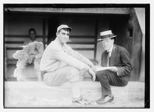 Photo:Philadelphia PA Nap Lajoie 1915 Baseball Dugout Portrait