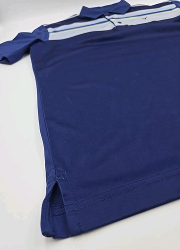 Camisa polo de golf Callaway Opti-Dri de rendimiento para hombre azul talla pequeña ligera - Imagen 7 de 12