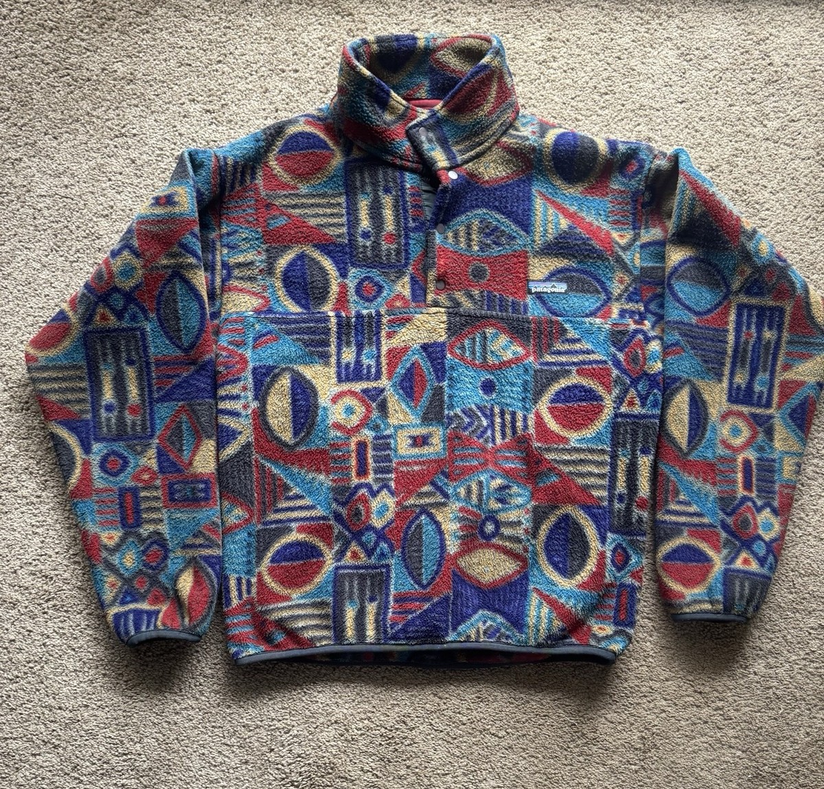 Rare 1995 Patagonia Synchilla Snap-T 