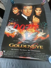 James Bond Goldeneye Original Db Sided One Sheet Poster Very Rare 40x27