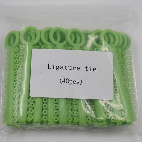 1040 Pezzi Elastici Ortodontici Dentali Tutori Elastici Legature Fascette 36 Colori - Foto 29 di 86