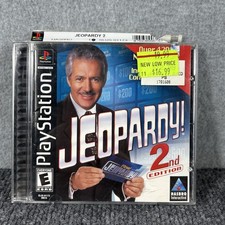 Jeopardy 2nd Edition (Sony PlayStation 1, 2000) PS1 Classic Untested