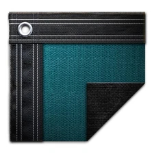 16' x 36' Rectangle In-Ground Swimming Pool Winter Cover 15 Year - Teal Green