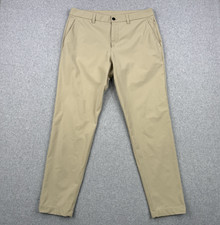Lululemon Pants Mens 34x30 Beige ABC Pant Slim Fit Performance Warpstreme Golf