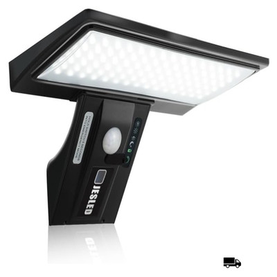 Solar Wall Light JESLED 90 LED Motion Sensor 3 Modes Waterproof Garden Light