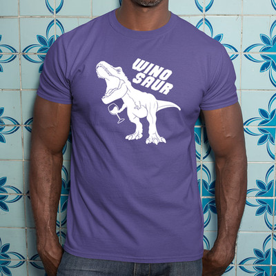 Winosaur Lustig Dinosaurier Wein Liebhaber T-Shirt T Rex Trinken Wein Geschenk