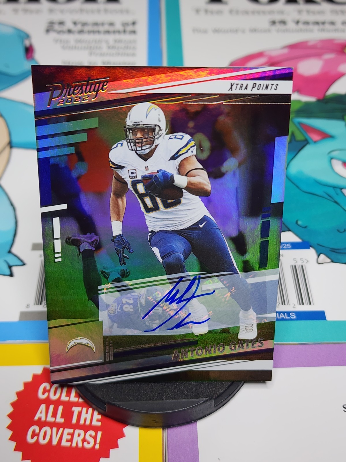 2022 Panini Prestige - Antonio Gates #159 Xtra Points Premium Signatures (AU)