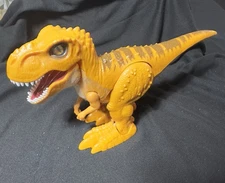 ZURU ROBO ALIVE Tyrannosaurus T-Rex Jungle Orange Electronic Dinosaur 12.5”