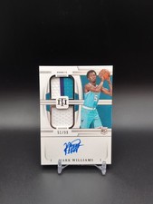 Mark Williams 2022-23 National Treasures Rookie Materials Auto Dual RPA /99