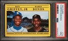 1991 Fleer - Ken Griffey Jr, Barry Bonds #710 PSA 9