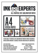A4 Versa 115g All-Purpose Sublimation Transfer Paper 100 Sheets