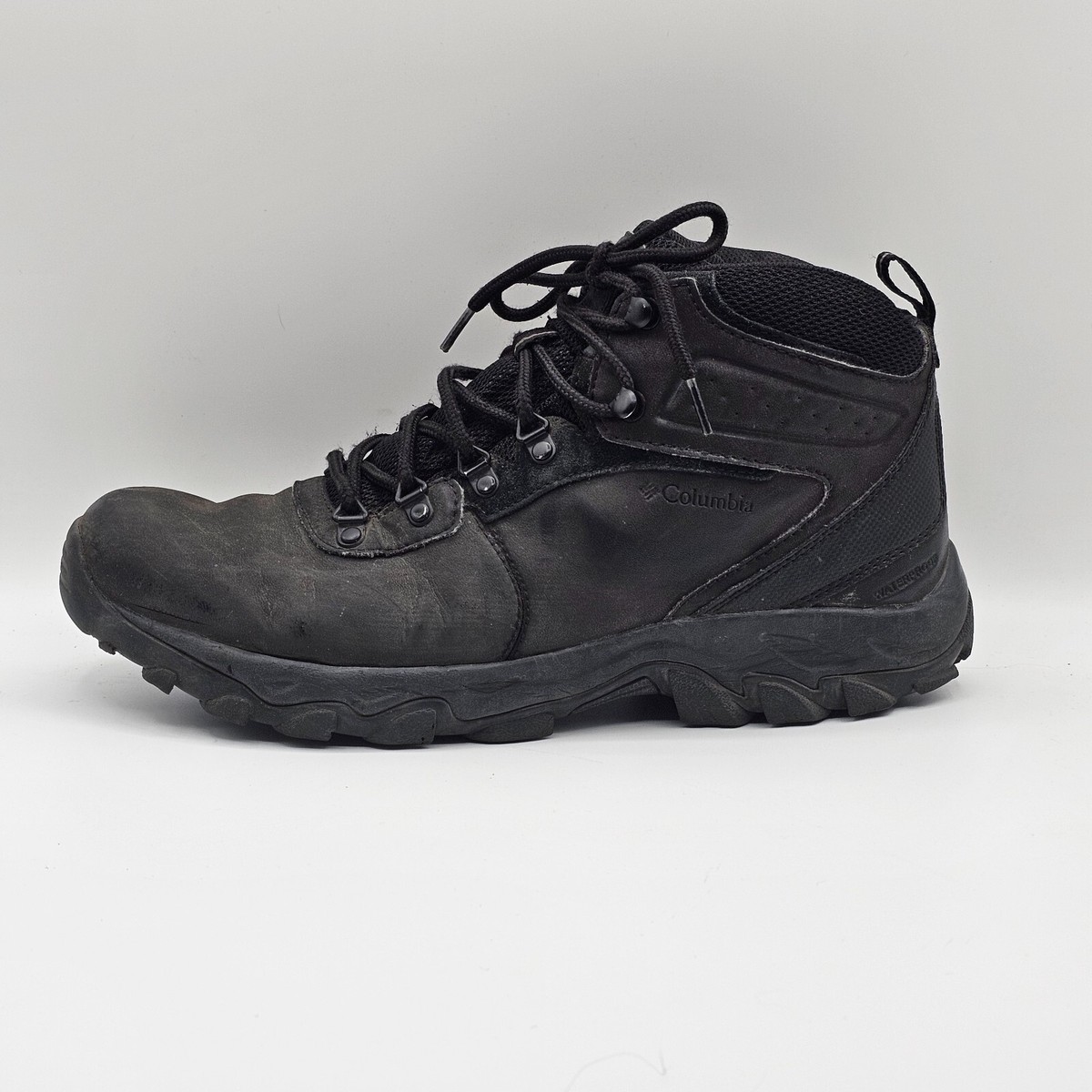 Columbia Newton Ridge Plus II Mens 9 Waterproof Hiking Boots Black Outdoor Trail Men main image 2