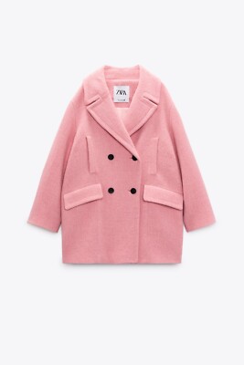 Limited Edition Zara Canada Coats Zara Double Breasted Coat,BNWT