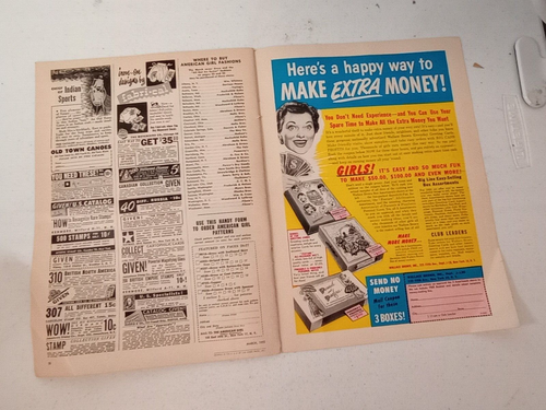 Vintage 1951 American Girl Girl Scouts GSA Teen Kids Fashion Laborator Careers - Picture 12 of 12