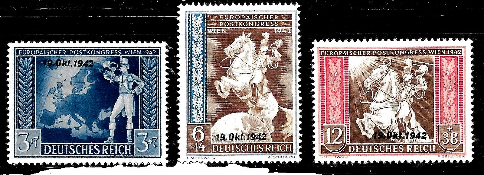 Original Gum Decimal German & Colonies Stamps