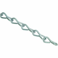 Jack Chain 3mm Galvanised Galv for Hanging Baskets Bird Feeders various lengths