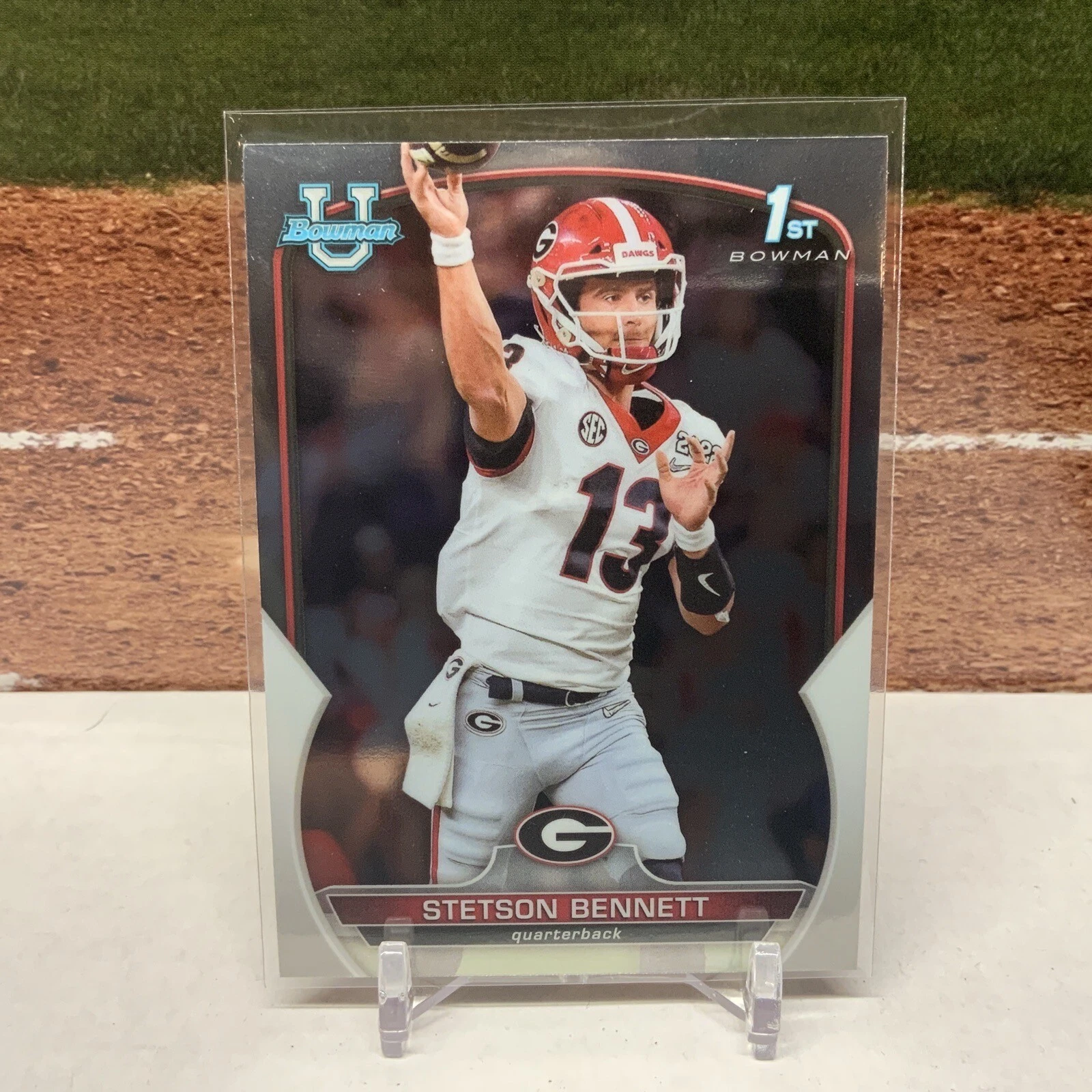 Stetson Bennett trading card
